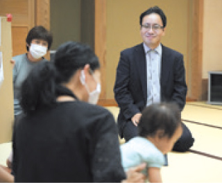 子育て市民とのふれあい