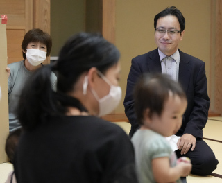 子育て市民とのふれあい